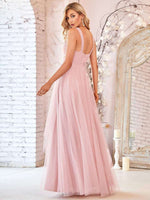Cammy sleeveless tulle bridesmaid dress in blush pink s14 Express NZ wide - Bay Bridal and Ball Gowns