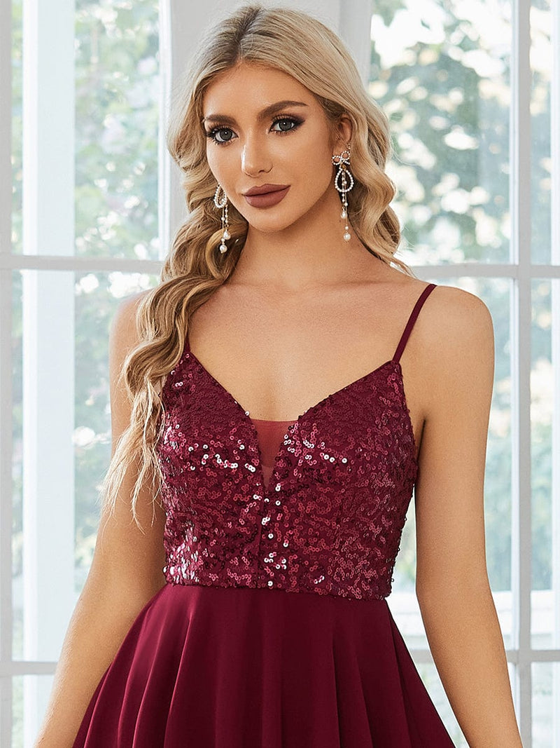 Emma party cocktail dress in burgundy size 8 - Bay Bridesmaid