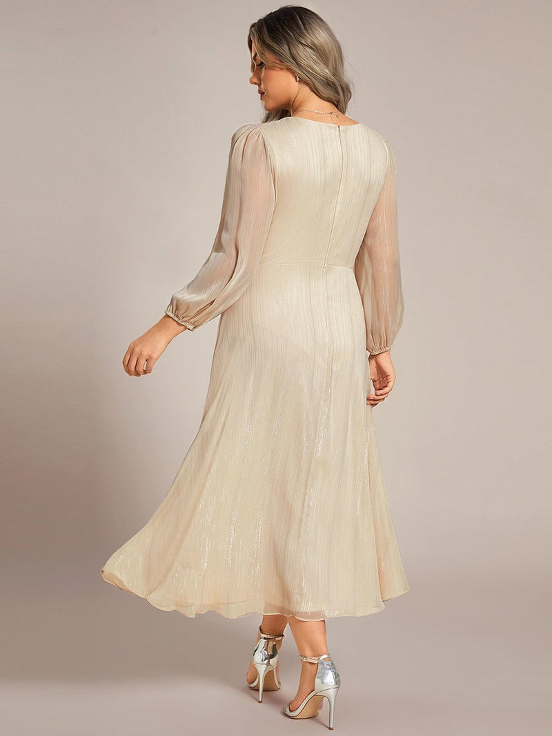 Francis mother of the groom dress in light gold s12-14 Express NZ wide - Bay Bridal and Ball Gowns