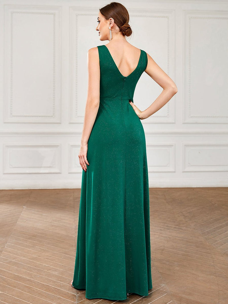 Jamie sparkling ball dress in emerald green Express NZ wide - Bay Bridal and Ball Gowns
