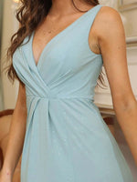 Jamie sparkling ball dress in light blue Express NZ wide - Bay Bridal and Ball Gowns
