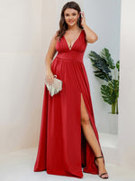 Karina formal ball or bridesmaid dress in red s20 Express NZ wide - Bay Bridal and Ball Gowns
