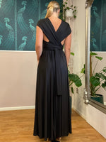 Luxe Black Convertible Infinity bridesmaid dress Express NZ wide - Bay Bridal and Ball Gowns