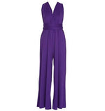 Luxe Cadbury Purple Convertible Infinity bridesmaid dress - Bay Bridal and Ball Gowns
