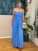 Luxe Cornflower Blue Convertible Infinity bridesmaid dress - Bay Bridal and Ball Gowns
