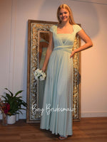 Luxe Green Lily convertible Infinity bridesmaid dress - Bay Bridal and Ball Gowns