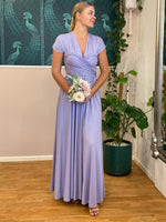 Luxe Lavender Purple convertible Infinity bridesmaid dress Express NZ wide - Bay Bridal and Ball Gowns
