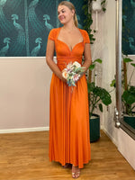 Luxe Rust Convertible Infinity bridesmaid dress Express NZ wide - Bay Bridal and Ball Gowns