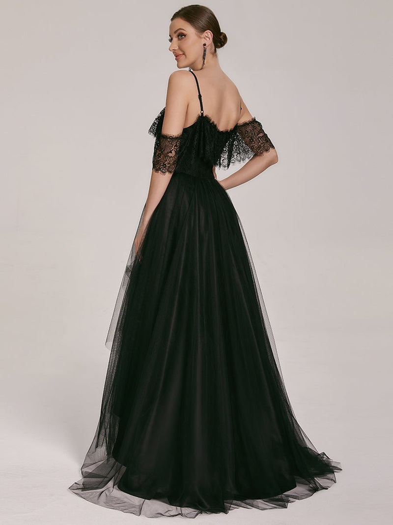 Madeline satin and tulle wedding dress in black Express NZ wide - Bay Bridal and Ball Gowns