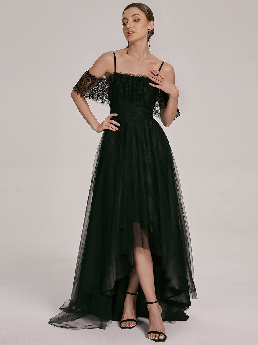 Madeline satin and tulle wedding dress in black Express NZ wide - Bay Bridal and Ball Gowns