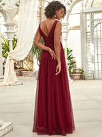 Marilyn tulle dress in burgundy Express NZ wide - Bay Bridal and Ball Gowns