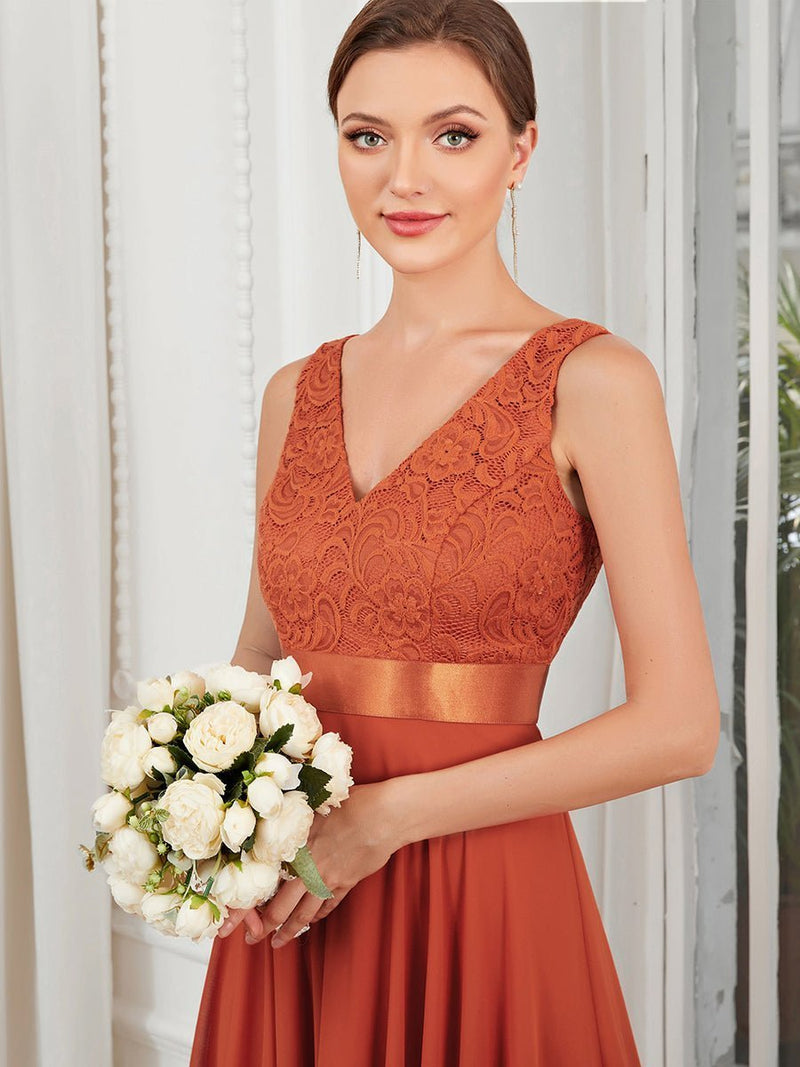Pamela short dress in burnt orange size 24 Express NZ wide - Bay Bridal and Ball Gowns