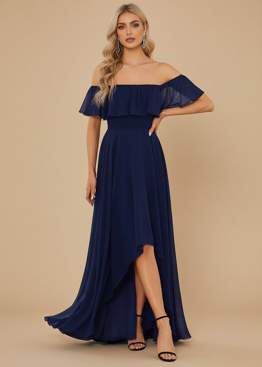 Ryley versatile off shoulder bridesmaid dress I Bay Bridal