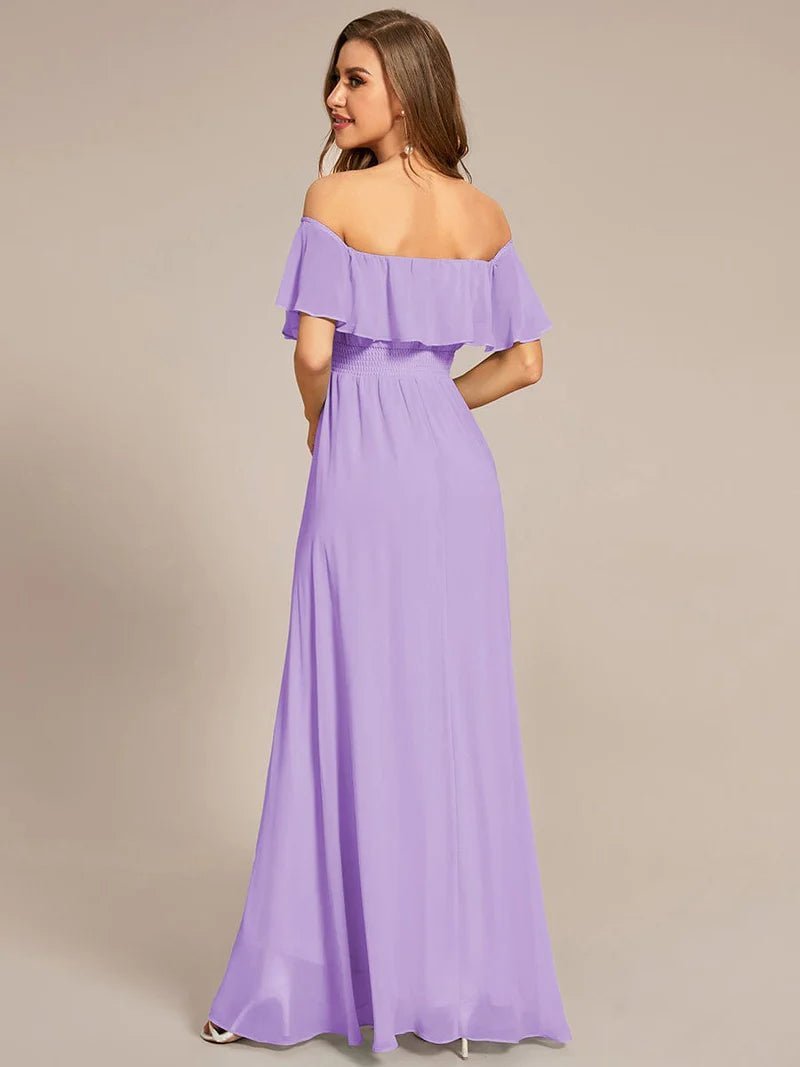 Ryley versatile off shoulder bridesmaid dress - Bay Bridal and Ball Gowns