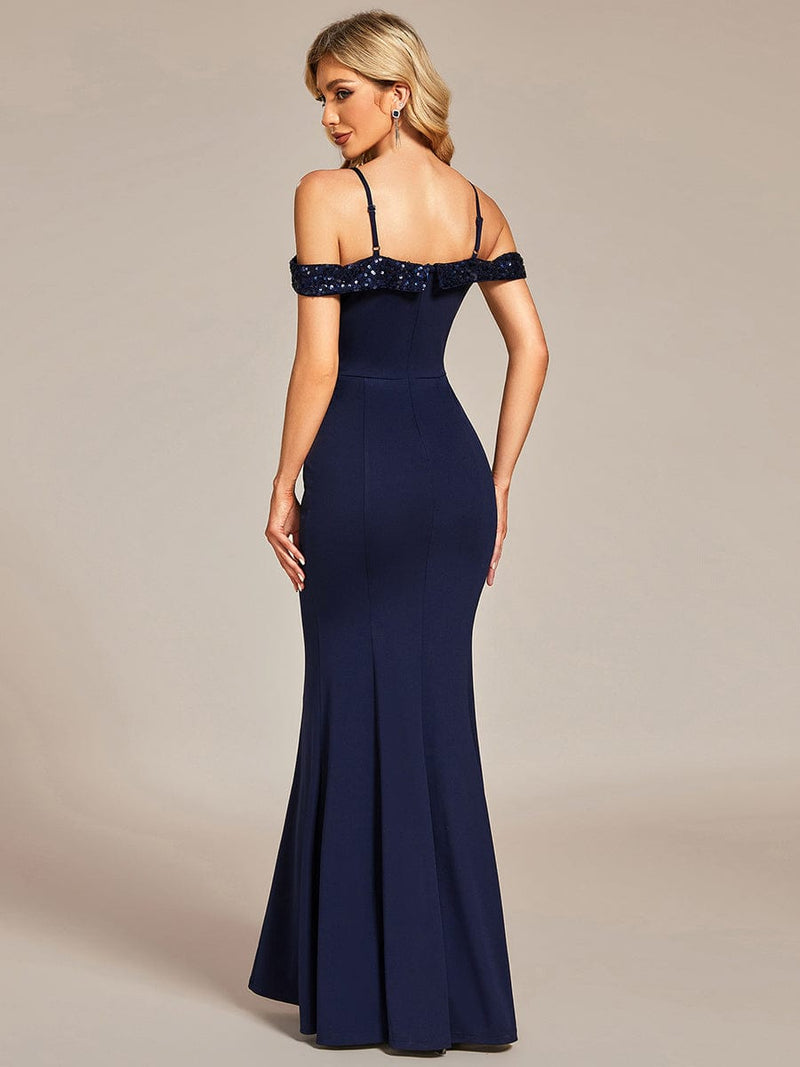 Tara flattering evening or school ball dress in navy size Express NZ wide - Bay Bridal and Ball Gowns
