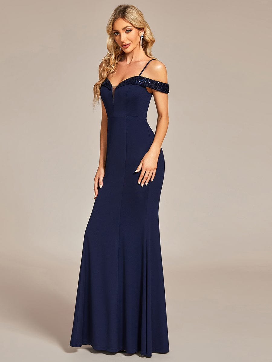 Tara flattering evening or school ball dress with sequins - Bay Bridal and Ball Gowns