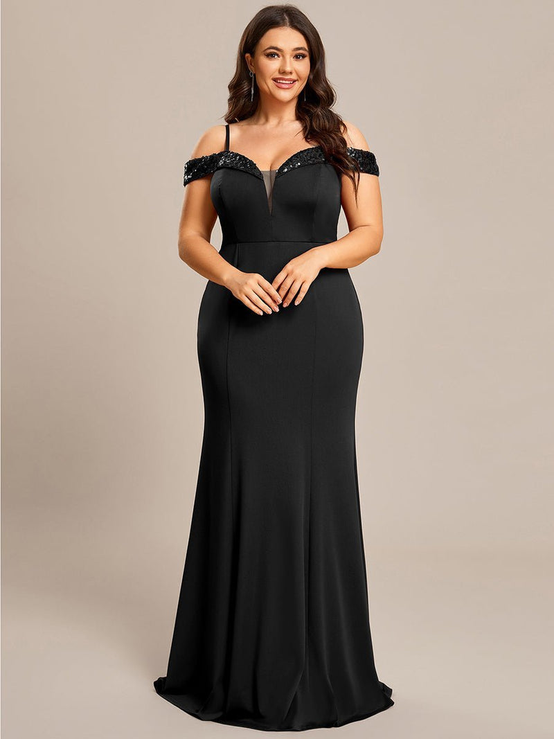 Tara flattering evening or school ball dress with sequins - Bay Bridal and Ball Gowns