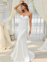 Tayla sleeveless mermaid wedding dress in ivory Express NZ wide - Bay Bridal and Ball Gowns