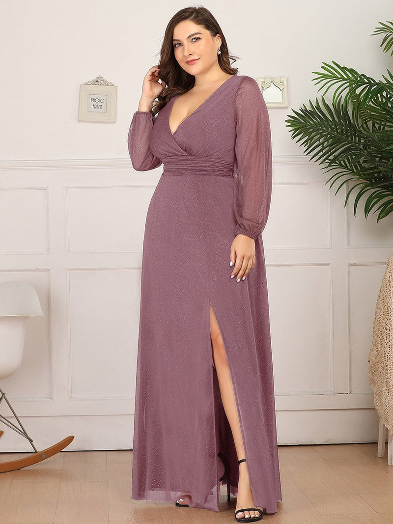 Teresa sleeved bridesmaid dress in dusky rose s12 Express NZ wide! - Bay Bridal and Ball Gowns