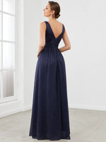 Tristy sparkling gown in navy blue Express NZ wide - Bay Bridal and Ball Gowns