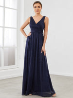 Tristy sparkling gown in navy blue Express NZ wide - Bay Bridal and Ball Gowns