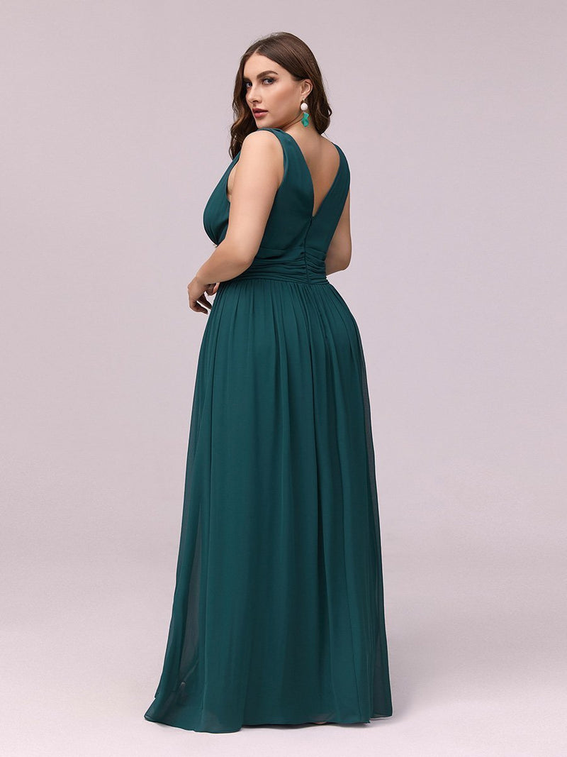 Veda full length bridesmaid dress in teal Express NZ wide - Bay Bridal and Ball Gowns