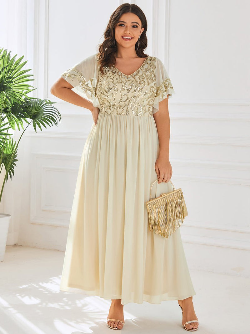 Virginia mother of the bride ankle length dress - Bay Bridal and Ball Gowns